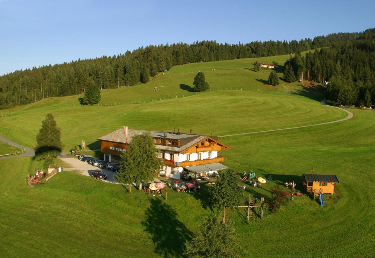 Alpengasthof Hirschberg Sankt Johann in Tirol Luaran gambar