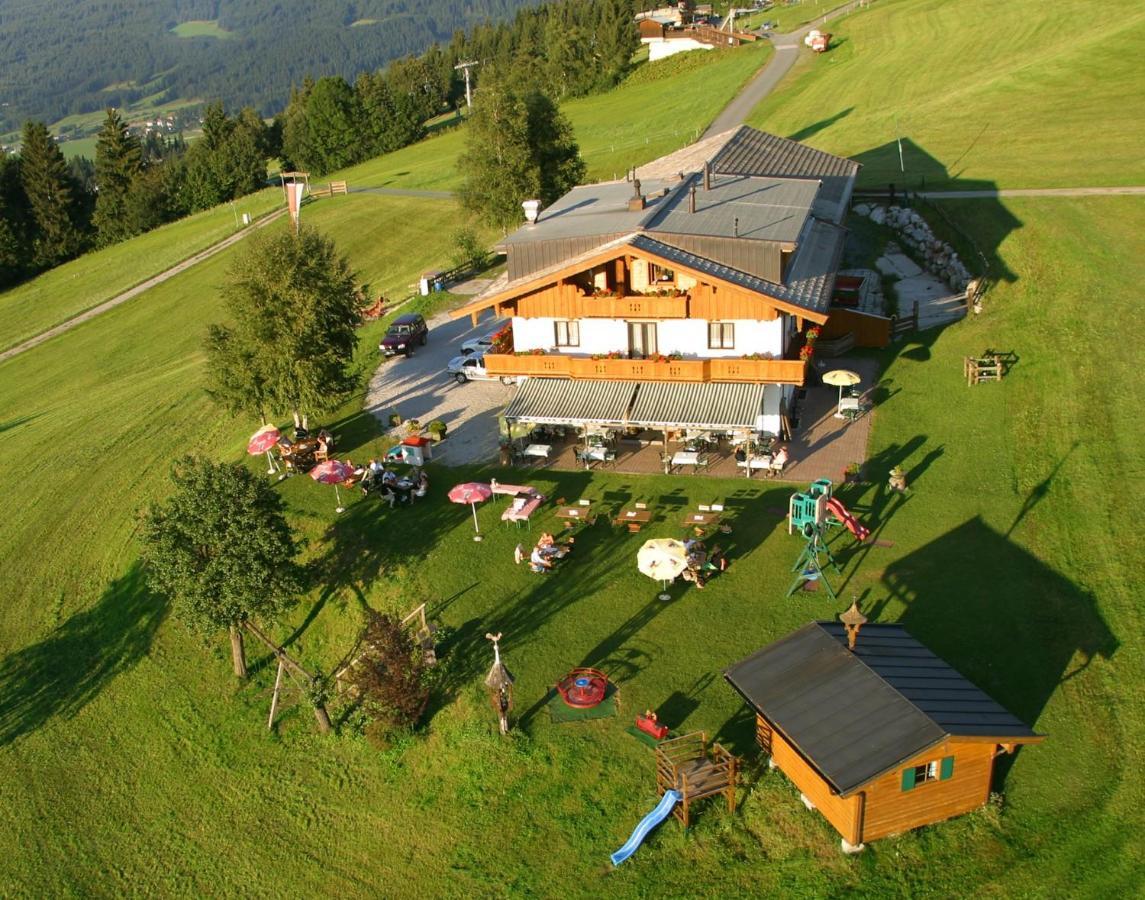 Alpengasthof Hirschberg Sankt Johann in Tirol Luaran gambar