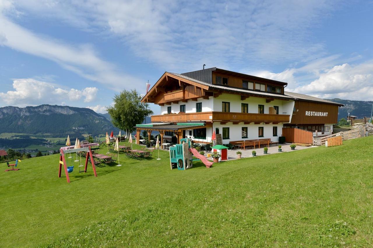 Alpengasthof Hirschberg Sankt Johann in Tirol Luaran gambar