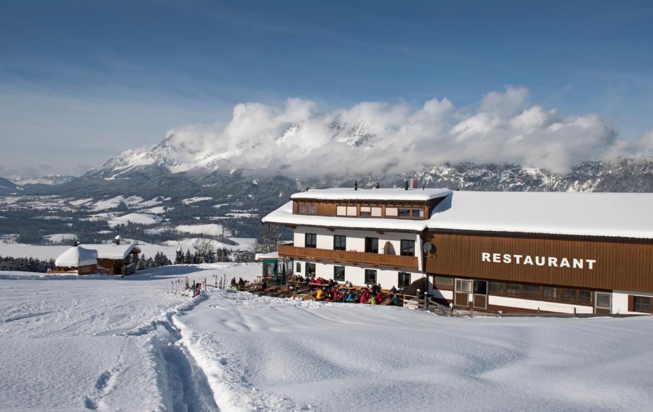 Alpengasthof Hirschberg Sankt Johann in Tirol Luaran gambar